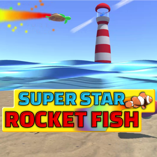 Endless runner game : Super Star Rocket Fish